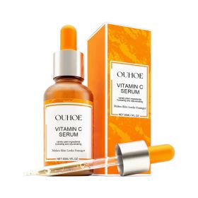 OUHOE Vitamin C Face Serum, Lighten Fine Lines And Tighten Facial Skin Anti-Aging Serum