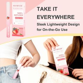 MYMYDE Herbal Diffuser Pen - Strawberry Mint Extract -Herbal Aromatherapy Stick -Lung Detox - Oral Freshening - Nasal Congestion Relief - for Women