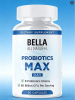 Bella Probiotics MAX Day8 Probiotic Strains & 60 Billion CFU Per Serving For Healthy Living -60 Capsules