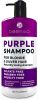 Purple Shampoo Toner for Blonde Hair For Color Treated Bleached Silver White and Gray Hair Goodbye to Orange and Yellow Brassy Tones Sulfate and Parab