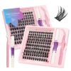 2026 Hottest New Product: False Eyelashes -  Azenlo Beginner's DIY Eyelash Extension Kit, 120 Clusters Of Large-capacity False Eyelashes