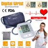 Digital Arm Blood Pressure Monitor LCD Digital Heart Beat BP Gauge Health Test w/Voice