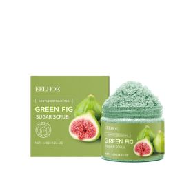 EELHOE Fig-Sugar Body Scrub, Hydrates And Moisturizes, Brightening And Smoothing Skin, Cleansing And Exfoliating Body