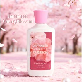 3 Fl.oz.Japanese Cherry Blossom And Others Scented Body Lotions Long-lasting Moisturizing Suitable For Dry And Rough Skin, And Can Be Used On Hands An (Option: Japanese Cherry Blossom)
