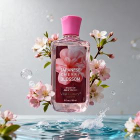 Bathing Travel Shower Gel, Various Scented Shower Gels And Home Fragrance Oils, Perfect Gifts For Birthdays And Mother'S Day, Delightful Surprises. Ch (Option: Japanese Cherry Blossom)