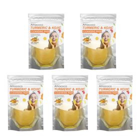 Only Supports Self Pickup With Waybill Amococo Turmeric & Kojic Cleansing Pads Brightened Skin Enriched With Turmeric Root Kojic Acid For Gentle Exfol (Option: 100count)