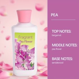 12-Fragrance Body Lotion, 10 Oz Per Bottle, Moisturizing And Fragrant Body Lotion, 12-hour Long-lasting Hydration, Contains Aloe Vera And Vitamin E, F (Option: Pea)
