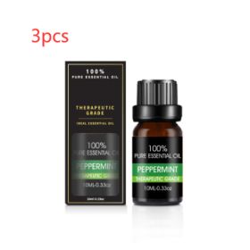 Organic Essential Oils Set Top Sale  Natural Therapeutic Grade Aromatherapy Oil Gift Kit For Diffuser (Option: Peppermint essential oil3pcs)