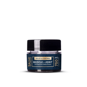 Muscle & Joint Relief Salve – Full Spectrum Hemp Extract with CBG & Botanicals | Fast-Acting Pain & Inflammation Support, Less Than 0.3% THC (size: 1/2 OZ)