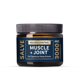 Muscle & Joint Relief Salve – Full Spectrum Hemp Extract with CBG & Botanicals | Fast-Acting Pain & Inflammation Support, Less Than 0.3% THC (size: 2 OZ)