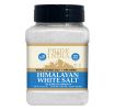 Himalayan White Salt by Pride Of India - 1lb - Rarest & Enriched W/84+ Natural Minerals- Low Sodium- Mineral Rich Nutrition and Enhanced Taste- Health