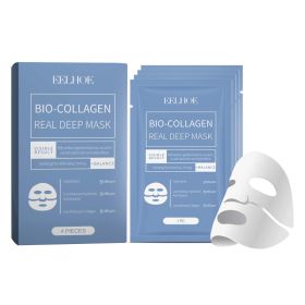 Only Supports Self Pickup With Waybill EELHOE Bio-Collagen Real Deep Mask Hydrating, Pore Minimizing, Firming Balance (Option: 4 pieces)