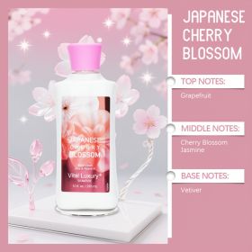12-Fragrance Body Lotion, 10 Oz Per Bottle, Moisturizing And Fragrant Body Lotion, 12-hour Long-lasting Hydration, Contains Aloe Vera And Vitamin E, F (Option: Sakura)